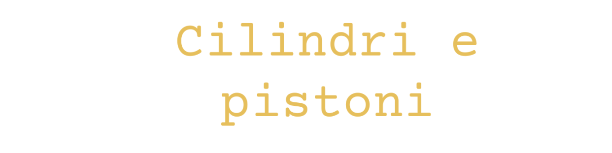 Cilindri e pistoni